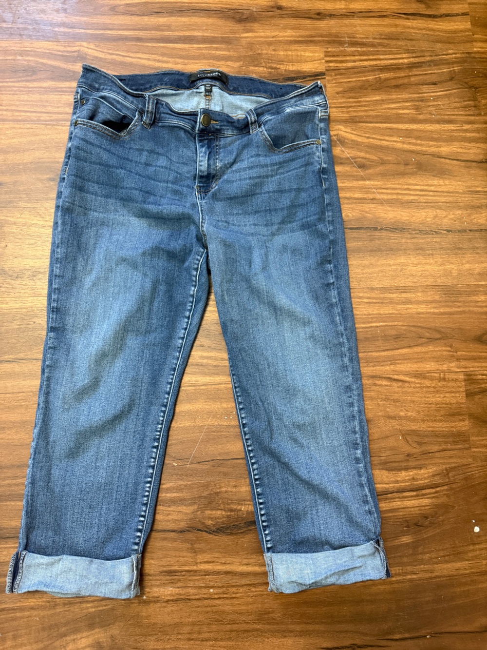 Liverpool Los Angeles Cropped denim Jeans - 16w